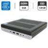 Неттоп HP EliteDesk 800 G4 Desktop Mini USFF / Intel Core i5-8500 (6 ядер по 3.0 - 4.1 GHz) / 8 GB DDR4 / 128 GB SSD / Intel UHD Graphics 630 / DisplayPort + Блок живлення