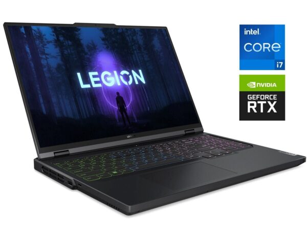 Ігровий ноутбук Б-клас Lenovo Legion Pro 5 16IRX8 / 16" (2560x1600) IPS / Intel Core i7-13700HX (16 (24) ядра по 3.7 - 5.0 GHz) / 32 GB DDR5 / 1000 GB SSD / nVidia GeForce RTX 4070, 8 GB GDDR6, 128-bit / WebCam