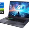 Ігровий ноутбук Gigabyte Aorus 16X 9SG / 16" (2560x1600) IPS / Intel Core i7-13650HX (14 (20) ядер по 3.6 - 4.9 GHz) / 32 GB DDR5 / 1000 GB SSD / nVidia GeForce RTX 4070, 8 GB GDDR6, 128-bit / WebCam
