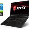 Ігровий ноутбук Б-клас MSI GS65 Stealth 8SF / 15.6" (1920x1080) IPS / Intel Core i7-8750H (6 (12) ядра по 2.2 - 4.1 GHz) / 32 GB DDR4 / 512 GB SSD / nVidia GeForce RTX 2060, 6 GB GDDR6, 192-bit / WebCam