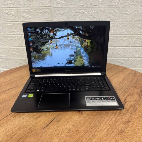 Ноутбук Acer Aspire A515-51G / 15.6" (1920x1080) IPS / Intel Core i5-8250U (4 (8) ядра по 1.6 - 3.4 GHz) / 8 GB DDR4 / 256 GB SSD / nVidia GeForce MX150, 2 GB GDDR5, 64-bit / WebCam - Зображення 2