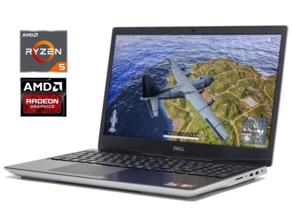 Ігровий ноутбук Б-клас Dell G5 5505 / 15.6" (1920x1080) IPS / AMD Ryzen 5 4600H (6 (12) ядер по 3.0 - 4.0 GHz) / 16 GB DDR4 / 512 GB SSD / AMD Radeon RX 5600M, 6 GB GDDR6, 192-bit / WebCam