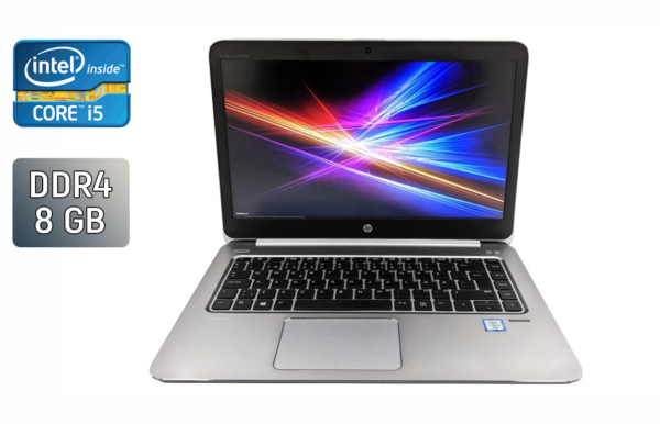 Ультрабук HP EliteBook Folio 1040 G3 / 14" (1920x1080) IPS / Intel Core i5-6300U (2 (4) ядра по 2.4 - 3.0 GHz) / 8 GB DDR4 / 256 GB SSD / Intel HD Graphics 520 / WebCam / TouchID / Windows 10