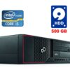 ПК Fujitsu Esprimo E900 E85+ SFF / Intel Core i5-2400 (4 ядра по 3.1 - 3.4 GHz) / 8 GB DDR3 / 500 GB HDD / Intel HD Graphics 2000 / DVD-ROM + USB-флешка 64 GB