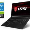 Ігровий ноутбук Б-клас MSI GS65 Stealth 9SG / 15.6" (1920x1080) IPS / Intel Core i7-9750H (6 (12) ядра по 2.6 - 4.5 GHz) / 16 GB DDR4 / 512 GB SSD / nVidia GeForce RTX 2080 Max-Q, 8 GB GDDR6, 256-bit / WebCam