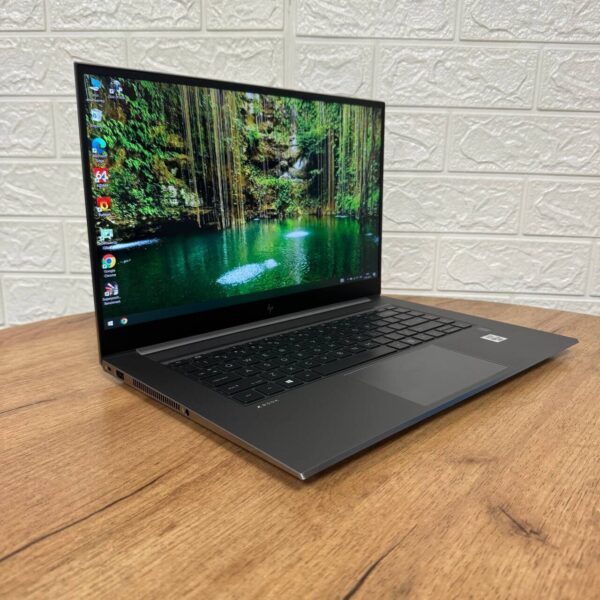 Мобільна рабоча станція HP ZBook Studio G7 / 15.6" (1920x1080) IPS / Intel Core i9-10885H (8 (16) ядер по 2.4 - 5.3 GHz) / 32 GB DDR4 / 512 GB SSD / nVidia Quadro RTX 3000 Max-Q, 6 GB DDR6, 192-bit / WebCam - Зображення 4
