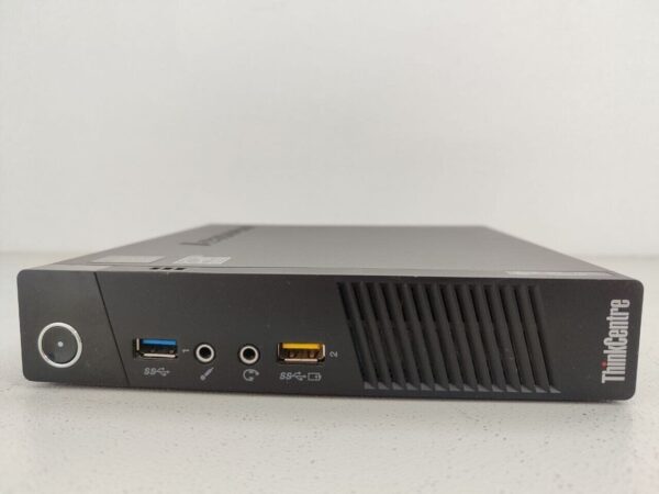 Неттоп Lenovo ThinkCentre M93p Tiny USFF / Intel Core i5-4570T (2 (4) ядра по 2.9 - 3.6 GHz) / 8 GB DDR3 / 500 GB HDD / Intel HD Graphics 4600 / VGA / Блок живлення у комплекті - Зображення 3