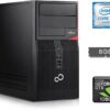 Ігровий ПК Fujitsu Tower / Intel Core i3-6100 (2 (4) ядра по 3.7 GHz) / 16 GB DDR4 / 250 GB SSD + 500 GB HDD / nVidia GeForce GTX 1060, 6 GB GDDR5, 192-bit / HDMI / DisplayPort