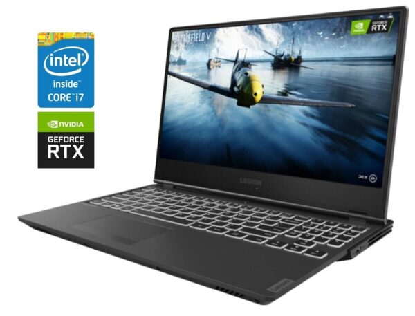 Ігровий ноутбук Б-клас Lenovo Legion Y540-15IRH / 15.6" (1920x1080) IPS / Intel Core i7-9750H (6 (12) ядер по 2.6 - 4.5 GHz) / 16 GB DDR4 / 1000 GB SSD / nVidia GeForce RTX 2060, 6 GB GDDR6, 192-bit / WebCam