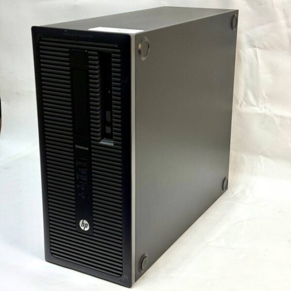 Комплект ПК: комп'ютер HP EliteDesk 800 G1 Tower / Intel Core i3-4130 (2 (4) ядра по 3.4 GHz) / 8 GB DDR3 / 120 GB SSD + 500 GB HDD / Intel HD Graphics 4400 / DVD-ROM + Монітор Samsung S22D300NY / 22" (1920x1080) TN / VGA + Клавіатура, мишка, кабелі - Зображення 7