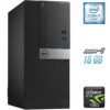 Ігровий ПК Dell OptiPlex 5050 Tower / Intel Core i7-6700 (4 (8) ядра по 3.4 - 4.0 GHz) / 16 GB DDR4 / 250 GB SSD + 1000 GB HDD / nVidia GeForce GTX 1060, 6 GB GDDR5, 192-bit + Windows 10 в подарунок