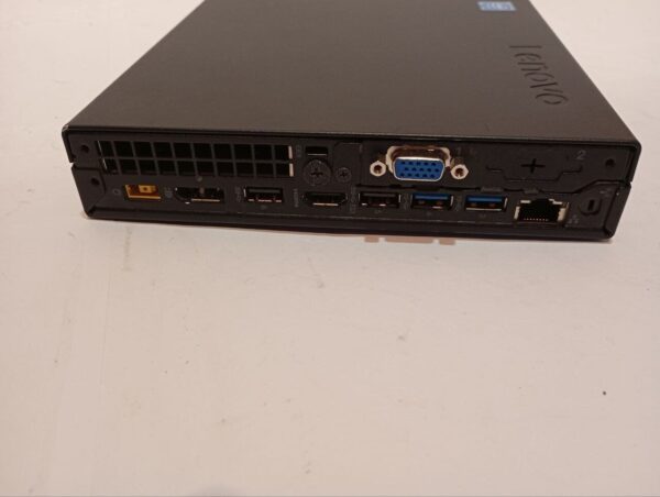 Неттоп Lenovo ThinkCentre M70q USFF / Intel Celeron G4900T (2 ядра по 2.9 GHz) / 4 GB DDR4 / 128 GB SSD / Intel UHD Graphics 610 + USB-флешка 64 GB - Зображення 4