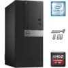 Ігровий ПК Dell OptiPlex 5050 Tower / Intel Core i7-6700 (4 (8) ядра по 3.4 - 4.0 GHz) / 8 GB DDR4 / 500 GB SSD + 1000 GB HDD / AMD Radeon RX 580, 8 GB GDDR5, 256-bit + Windows 10 в подарунок