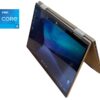 Ноутбук-трансформер Б-клас HP Pavilion x360 14m-dy1033dx Gold / 14" (1920x1080) IPS Touch / Intel Core i5-1155G7 (4 (8) ядра по 2.5 - 4.5 GHz) / 8 GB DDR4 / 512 GB SSD / Intel Iris Xe Graphics / WebCam