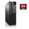 ПК Lenovo ThinkCentre M78 SFF / AMD A4-5300B (2 ядра по 3.4 - 3.6 GHz) / 8 GB DDR3 / 120 GB SSD / AMD Radeon HD 7480D / DVD-RW