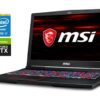 Ігровий ноутбук MSI Raider GE63 RGB 9SG / 15.6" (1920x1080) IPS / Intel Core i7-9750H (6 (12) ядер по 2.6 - 4.5 GHz) / 16 GB DDR4 / 512 GB SSD / nVidia GeForce RTX 2080, 8 GB GDDR6, 256-bit / WebCam