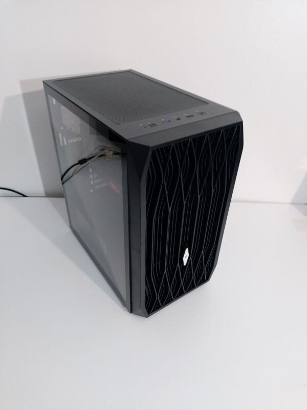 Ігровий ПК 1stPlayer Ariya AY7 Tower / Intel Core i5-8500 (6 ядер по 3.0 - 4.1 GHz) / 16 GB DDR4 / 300 GB SSD + 512 GB SSD M.2 / AMD Radeon RX 480, 8 GB GDDR5, 256-bit / 500W + Ігрова клавіатура KB-306, кабелі DVI та живлення - Зображення 4