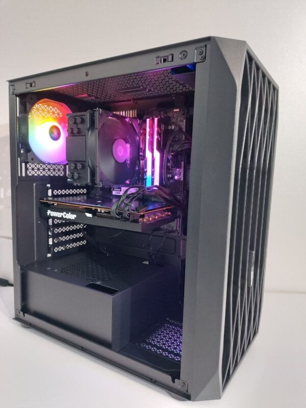 Ігровий ПК 1stPlayer Ariya AY7 Tower / AMD Ryzen 5 3600 (6 (12) ядер по 3.6 - 4.2 GHz) / 16 GB DDR4 / 1000 GB SSD M.2 / AMD Radeon RX 5700, 8 GB GDDR6, 256-bit / 500W + Кабелі DVI та живлення - Зображення 3