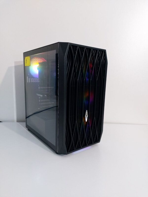 Ігровий ПК 1stPlayer Ariya AY7 Tower / AMD Ryzen 5 3600 (6 (12) ядер по 3.6 - 4.2 GHz) / 16 GB DDR4 / 1000 GB SSD M.2 / AMD Radeon RX 5700, 8 GB GDDR6, 256-bit / 500W + Кабелі DVI та живлення - Зображення 2
