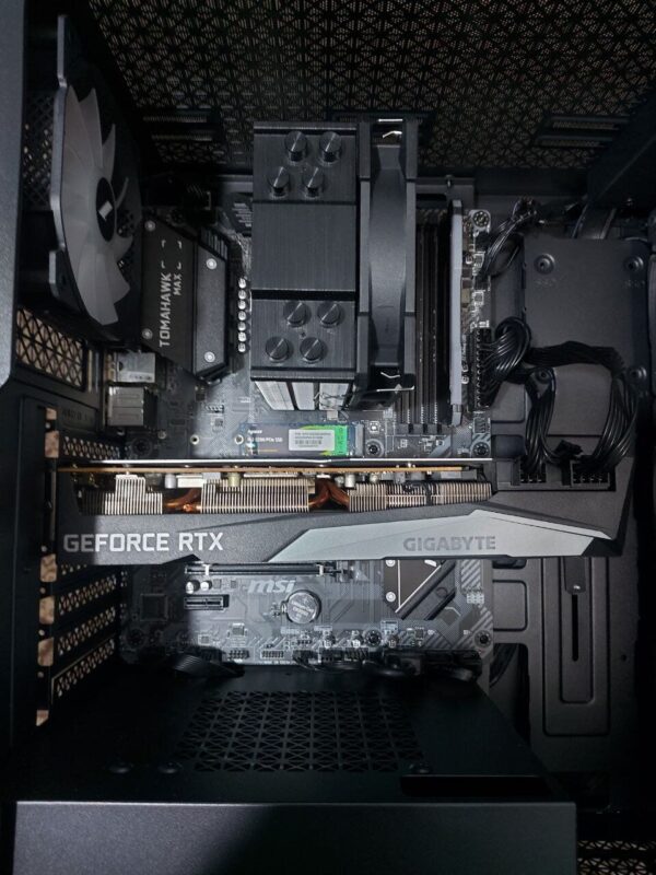 Ігровий ПК 1stPlayer Ariya AY7 Tower / AMD Ryzen 5 3600 (6 (12) ядер по 3.6 - 4.2 GHz) / 16 GB DDR4 / 480 GB SSD + 512 GB SSD M.2 / nVidia GeForce RTX 3060 Ti, 8 GB GDDR6, 256-bit / 500W + Кабелі DVI та живлення - Зображення 5