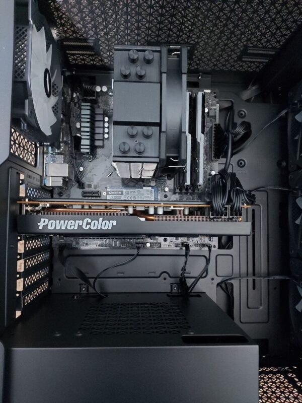 Ігровий ПК 1stPlayer Ariya AY7 Tower / AMD Ryzen 5 3600 (6 (12) ядер по 3.6 - 4.2 GHz) / 16 GB DDR4 / 1000 GB SSD M.2 / AMD Radeon RX 5700, 8 GB GDDR6, 256-bit / 500W + Кабелі DVI та живлення - Зображення 6