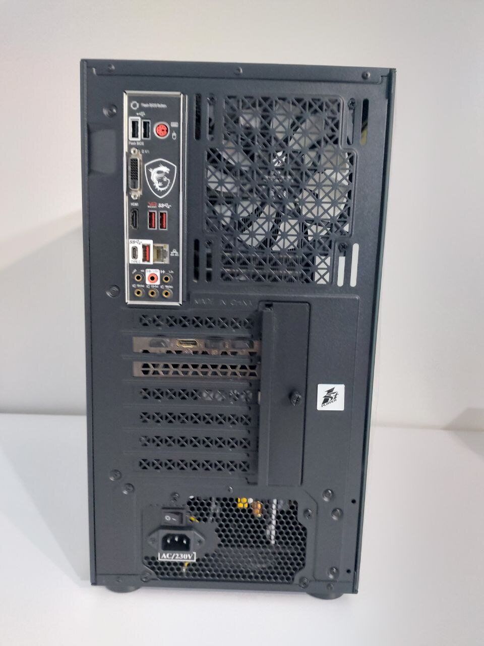 Ігровий ПК 1stPlayer Ariya AY7 Tower / AMD Ryzen 5 3600 (6 (12) ядер по 3.6 - 4.2 GHz) / 16 GB DDR4 / 480 GB SSD + 512 GB SSD M.2 / nVidia GeForce RTX 3060 Ti, 8 GB GDDR6, 256-bit / 500W + Кабелі DVI та живлення - Зображення 7