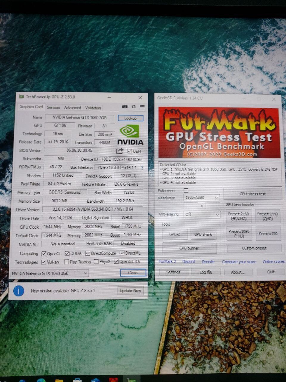 Ігровий ПК MSI MAG Forge 100M Black Tower / Intel Core i7-6700 (4 (8) ядра по 3.4 - 4.0 GHz) / 16 GB DDR4 / 240 GB SSD M.2 + 1000 GB SSD / nVidia GeForce GTX 1060, 3 GB GDDR5, 192-bit / 600W + Кабелі (DVI та живлення) - Зображення 5