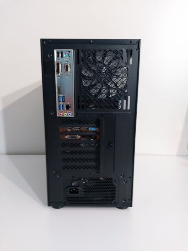Ігровий ПК 1stPlayer Ariya AY7 Tower / Intel Core i5-8500 (6 ядер по 3.0 - 4.1 GHz) / 16 GB DDR4 / 300 GB SSD + 512 GB SSD M.2 / AMD Radeon RX 480, 8 GB GDDR5, 256-bit / 500W + Ігрова клавіатура KB-306, кабелі DVI та живлення - Зображення 6