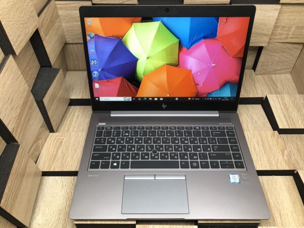 Мобільна робоча станція Б-клас HP ZBook 14 G5 / 14" (1920x1080) IPS / Intel Core i5-8350U (4 (8) ядра по 1.7 - 3.6 GHz) / 8 GB DDR4 / 256 GB SSD / Intel UHD Graphics 620 / WebCam - Зображення 2