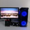 Комплект ПК: GameMax StarLight B-FRGB Black Tower / Intel Core i5-8400 (6 ядра по 2.8 - 4.0 GHz) / 16 GB DDR4 / 480 GB SSD + 500 GB SSD / nVidia P106-100, 6 GB GDDR5, 192-bit / 600W + Монітор LG 24MB37PM-B / 24" (1920x1080) IPS + Мишка, кабелі підключення - Зображення 2