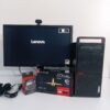Комплект: Lenovo ThinkCentre M800 Tower / Intel Core i5-6500 (4 ядра по 3.2 - 3.6 GHz) / 16 GB DDR4 / 512 GB SSD + 500 GB HDD / AMD Radeon RX 570, 4 GB GDDR5, 256-bit / DVD-ROM + Монітор LG 24MB37PM-B / 24" (1920x1080) IPS + Веб-камера,кабелі DVI,живлення - Зображення 3