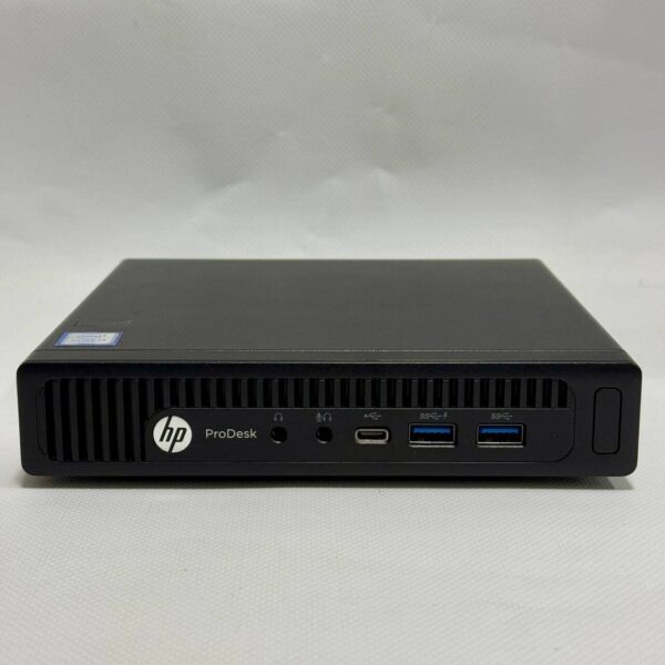 Комплект ПК: HP ProDesk 600 G2 Desktop Mini USFF / Intel Core i3-6100T (2 (4) ядра по 3.2 GHz) / 8 GB DDR4 / 256 GB SSD M.2 / Intel HD Graphics 530 / Wi-Fi + Монітор LG 22M38A-B / 22" (1920x1080) TN / VGA + Клавіатура, мишка, кабелі - Зображення 4