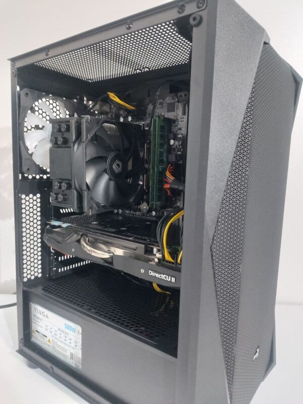 Комплект ПК: AeroCool Falcon-BK-V1 Tower / Intel Core i7-4790 (4 (8) ядра по 3.6 - 4.0 GHz) / 16 GB DDR3 / 500 GB SSD + 250 GB HDD / nVidia GeForce GTX 780, 3 GB GDDR5, 384-bit / 500W + Монітор LG 24MB37PM-B / 24" (1920x1080) IPS + Кабелі DVI та живлення - Зображення 3