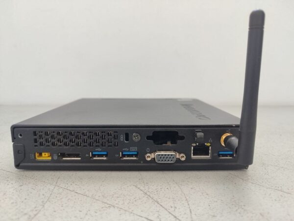 Неттоп Lenovo ThinkCentre M93p Tiny USFF / Intel Core i5-4590T (4 ядра по 2.0 - 3.0 GHz) / 8 GB DDR3 / 128 GB SSD / Intel HD Graphics 4600 / Wi-Fi + Блок живлення - Зображення 4