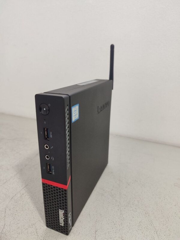 Неттоп Lenovo ThinkCentre M900 Mini USFF / Intel Core i3-6100T (2 (4) ядра по 3.2 GHz) / 8 GB DDR3 / 128 GB SSD / Intel HD Graphics 530 / Wi-Fi + Блок живлення - Зображення 3