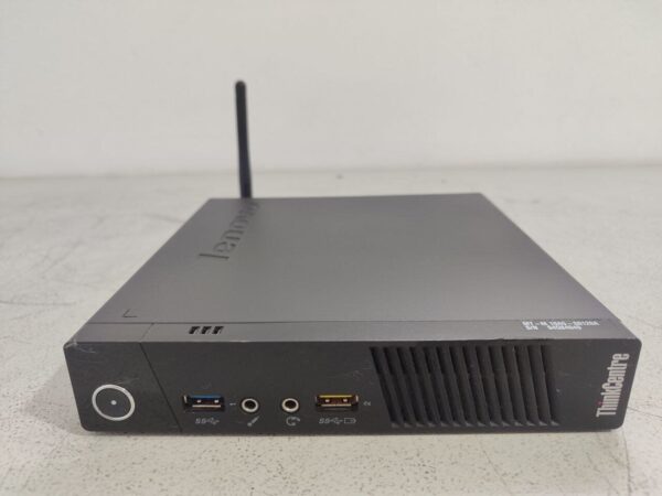 Неттоп Lenovo ThinkCentre M93 Tiny USFF / Intel Core i5-4590T (4 ядра по 2.0 - 3.0 GHz) / 8 GB DDR3 / 128 GB SSD / Intel HD Graphics 4600 / Wi-Fi + Блок живлення - Зображення 2