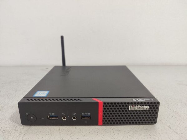 Неттоп Lenovo ThinkCentre M900 Mini USFF / Intel Core i3-6100T (2 (4) ядра по 3.2 GHz) / 8 GB DDR3 / 128 GB SSD / Intel HD Graphics 530 / Wi-Fi + Блок живлення - Зображення 2