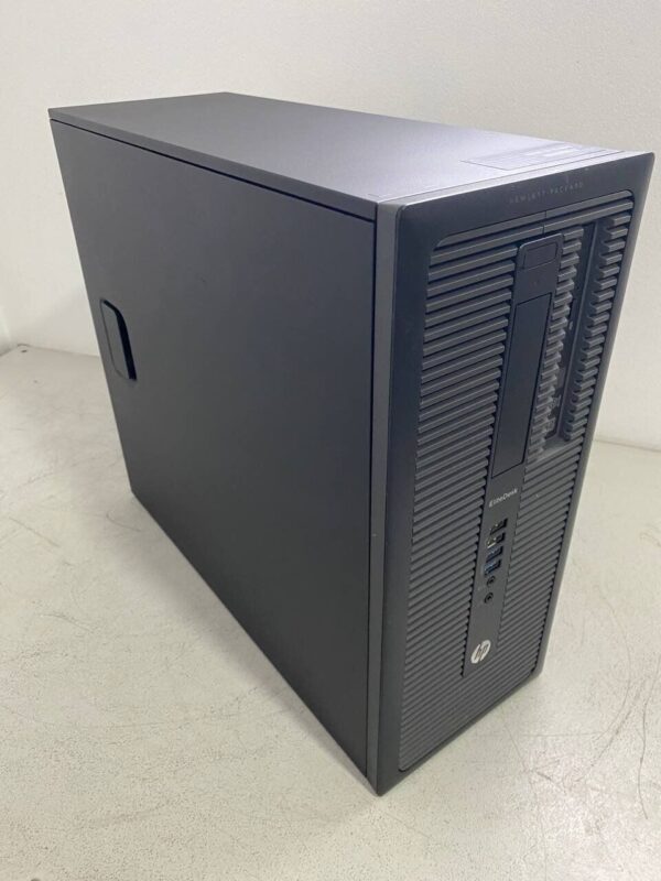 Комп'ютер HP EliteDesk 800 G1 Tower / Intel Core i7-4770 (4 (8) ядра по 3.4 - 3.9 GHz) / 16 GB DDR3 / 240 GB SSD / nVidia Quadro P400, 2 GB GDDR5, 64-bit / DVD-ROM - Зображення 3