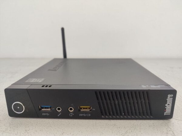 Неттоп Lenovo ThinkCentre M93p Tiny USFF / Intel Core i5-4590T (4 ядра по 2.0 - 3.0 GHz) / 8 GB DDR3 / 128 GB SSD / Intel HD Graphics 4600 / Wi-Fi + Блок живлення - Зображення 3