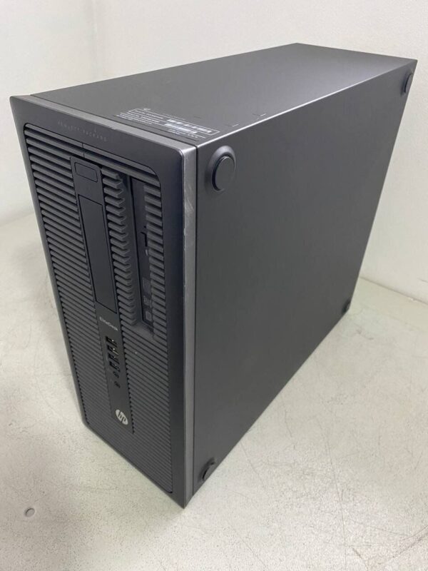 Комп'ютер HP EliteDesk 800 G1 Tower / Intel Core i7-4770 (4 (8) ядра по 3.4 - 3.9 GHz) / 16 GB DDR3 / 240 GB SSD / nVidia Quadro P400, 2 GB GDDR5, 64-bit / DVD-ROM - Зображення 4