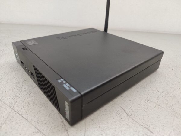 Неттоп Lenovo ThinkCentre M93p Tiny USFF / Intel Core i5-4590T (4 ядра по 2.0 - 3.0 GHz) / 8 GB DDR3 / 128 GB SSD / Intel HD Graphics 4600 / Wi-Fi + Блок живлення - Зображення 5