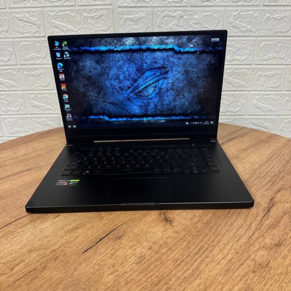 Ігровий ноутбук Б-клас Asus ROG Zephyrus GA502DU / 15.6" (1920x1080) IPS / AMD Ryzen 7 3750H (4 (8) ядра по 2.3 - 4.0 GHz) / 16 GB DDR4 / 512 GB SSD / nVidia GeForce GTX 1660 Ti Max-Q, 6 GB GDDR6, 192-bit - Зображення 2