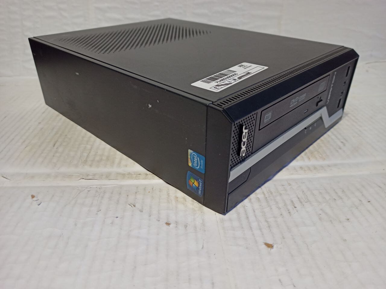 ПК Acer Veriton X2631G SFF / Intel Сore i3-4130 (2 (4) ядра по 3.4 GHz) / 8 GB DDR3 / 128 GB SSD / Intel HD Graphics 4400 / DVD-RW / Win 7 - Зображення 4