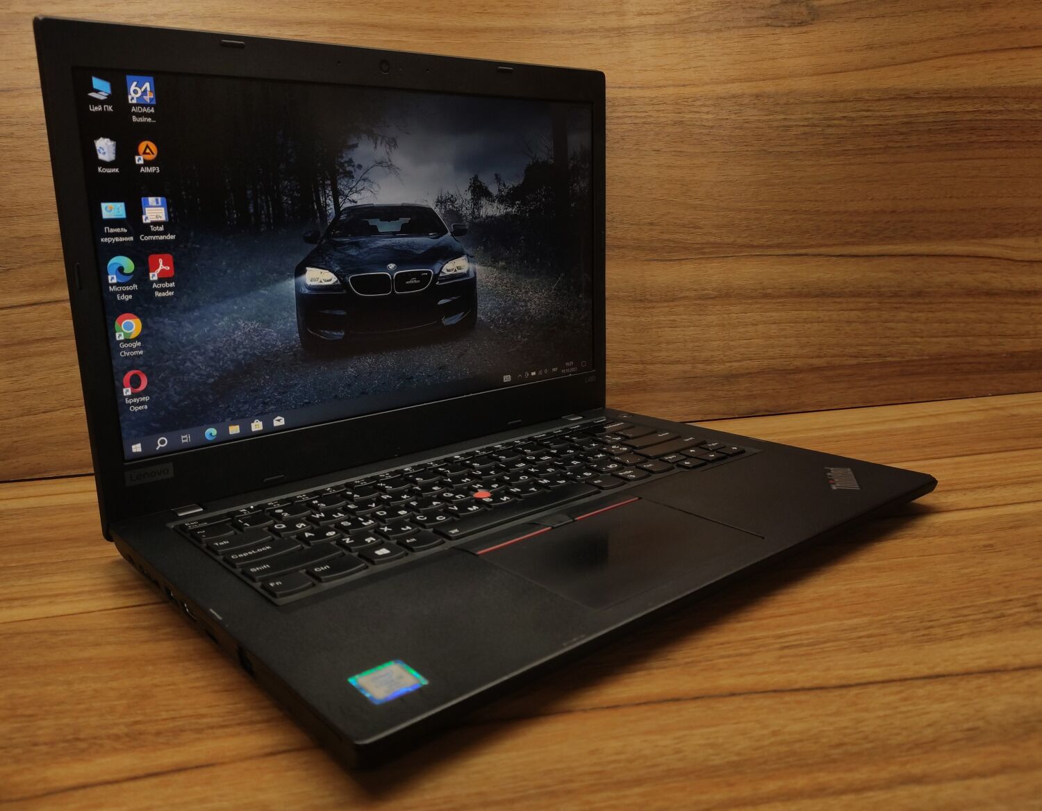 Ультрабук Б-клас Lenovo ThinkPad L480 / 14" (1920x1080) TN / Intel Core i5-8350U (4 (8) ядра по 1.7 - 3.6 GHz) / 16 GB DDR4 / 480 GB SSD / Intel UHD Graphics 620 / WebCam - Зображення 4