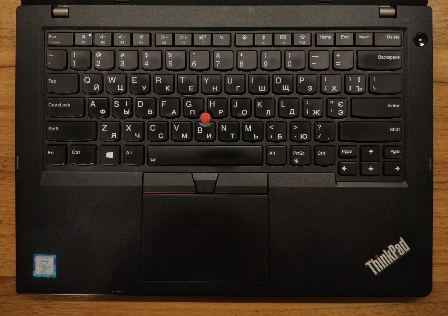 Ультрабук Б-клас Lenovo ThinkPad L480 / 14" (1920x1080) TN / Intel Core i5-8350U (4 (8) ядра по 1.7 - 3.6 GHz) / 16 GB DDR4 / 480 GB SSD / Intel UHD Graphics 620 / WebCam - Зображення 5