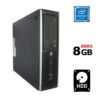 Комп'ютер HP Elite 8300 SFF / Intel Pentium G850 (2 ядра по 2.9 GHz) / 8 GB DDR3 / 500 GB HDD / DVD-RW