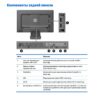 Монітор HP EliteDisplay E231e / 23" (1920x1080) TN / DP, DVI-D, VGA, USB-Hub - Зображення 5