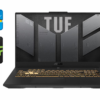 Ігровий ноутбук Asus FX 507 / 15.6" (1920x1080) IPS / Intel Core i7-12700H (14 (20) ядер по 3.5 - 4.7 GHz) / 16 GB DDR4 / 512 GB SSD / nVidia GeForce RTX 4060, 8 GB GDDR6, 128-bit / WebCam / Windows 10