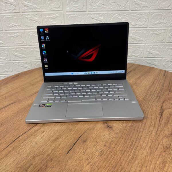 Ігровий ноутбук Asus ROG Zephyrus G14 GA401QM / 14" (1920x1080) IPS / AMD Ryzen 7 5800HS (8 (16) ядер по 2.8 - 4.4 GHz) / 16 GB DDR4 / 512 GB SSD / nVidia GeForce RTX 3060, 6 GB GDDR6, 192-bit - Зображення 2
