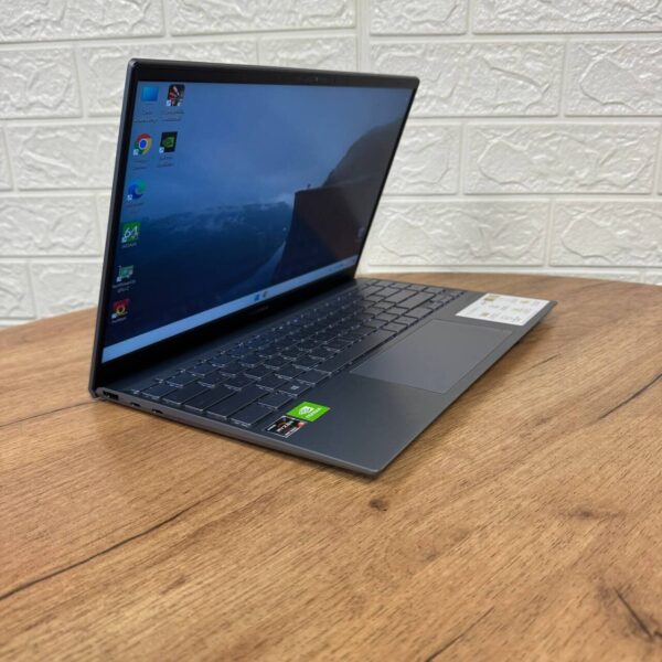 Ультрабук Asus ZenBook 14 Q408UG / 14" (1920x1080) IPS / AMD Ryzen 5 5500U (6 (12) ядер по 2.1 - 4.0 GHz) / 8 GB DDR4 / 256 GB SSD NVMe / nVidia GeForce MX450, 2 GB GDDR6, 64-bit / WebCam - Зображення 4
